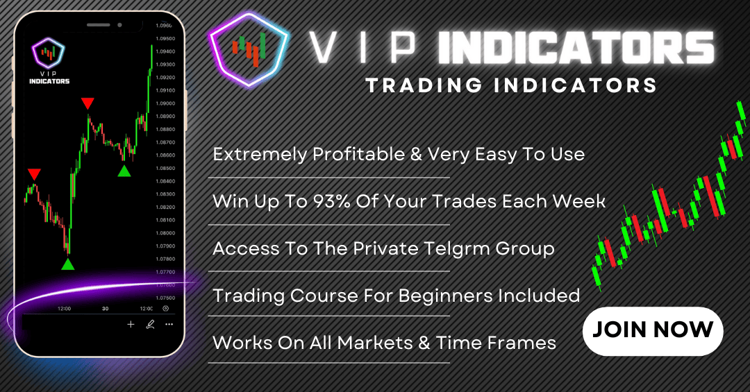 Promotional banner for VIP INDICATORS